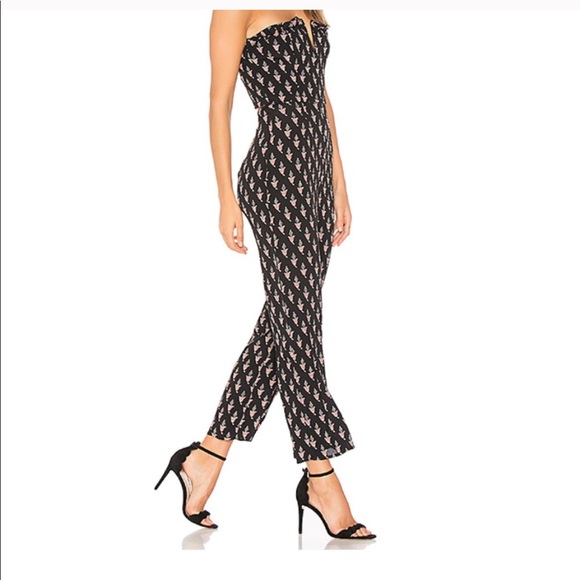 Flynn Skye Parker Jumpsuit in Tulips - Picture 5 of 8